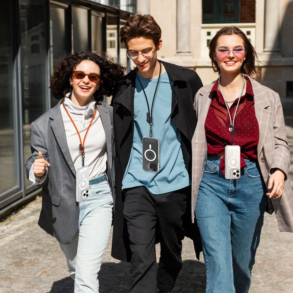 Tech - Protect C1S Rope CrossBody Strap - Universal Λουράκι για Θήκη Κινητού - Black