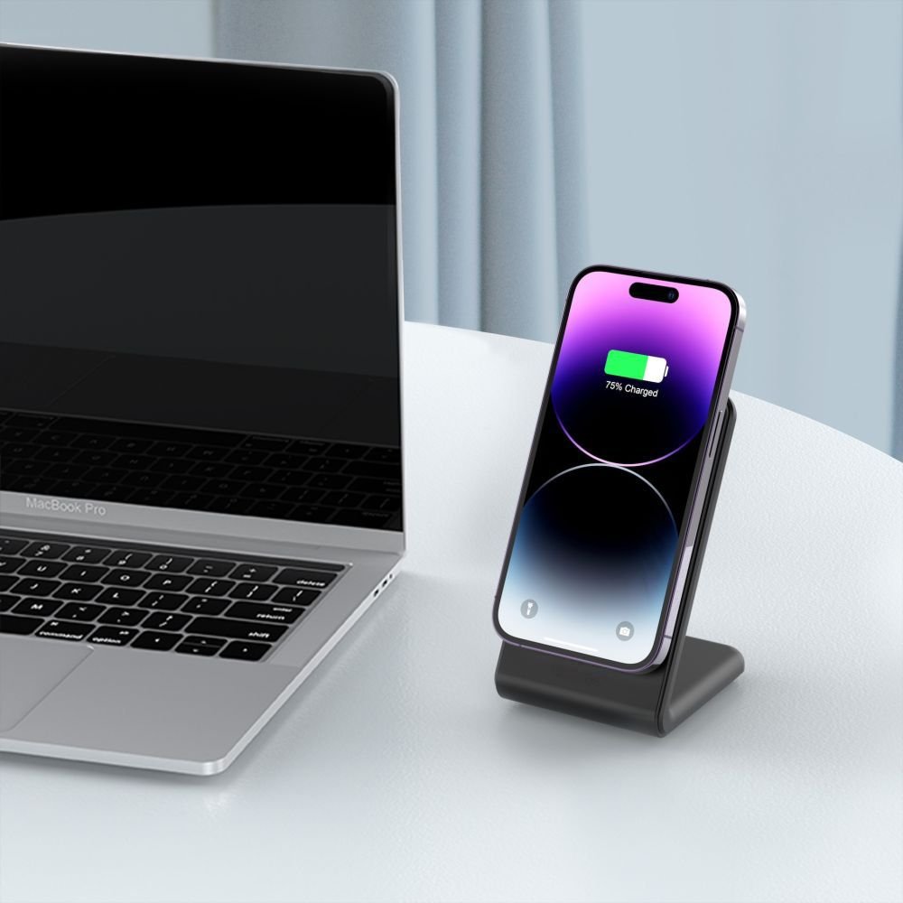 Tech - Protect QI15W - A38 Ασύρματος Φορτιστής MagSafe με Καλώδιο Type - C to Type - C - Black