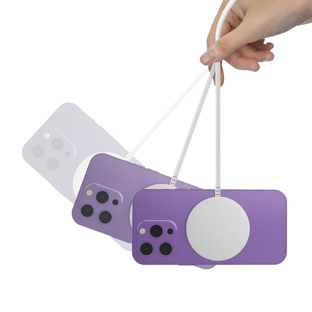 Tech - Protect QI15W - A44 Ασύρματος Φορτιστής MagSafe με Καλώδιο Type - C to USB - Black