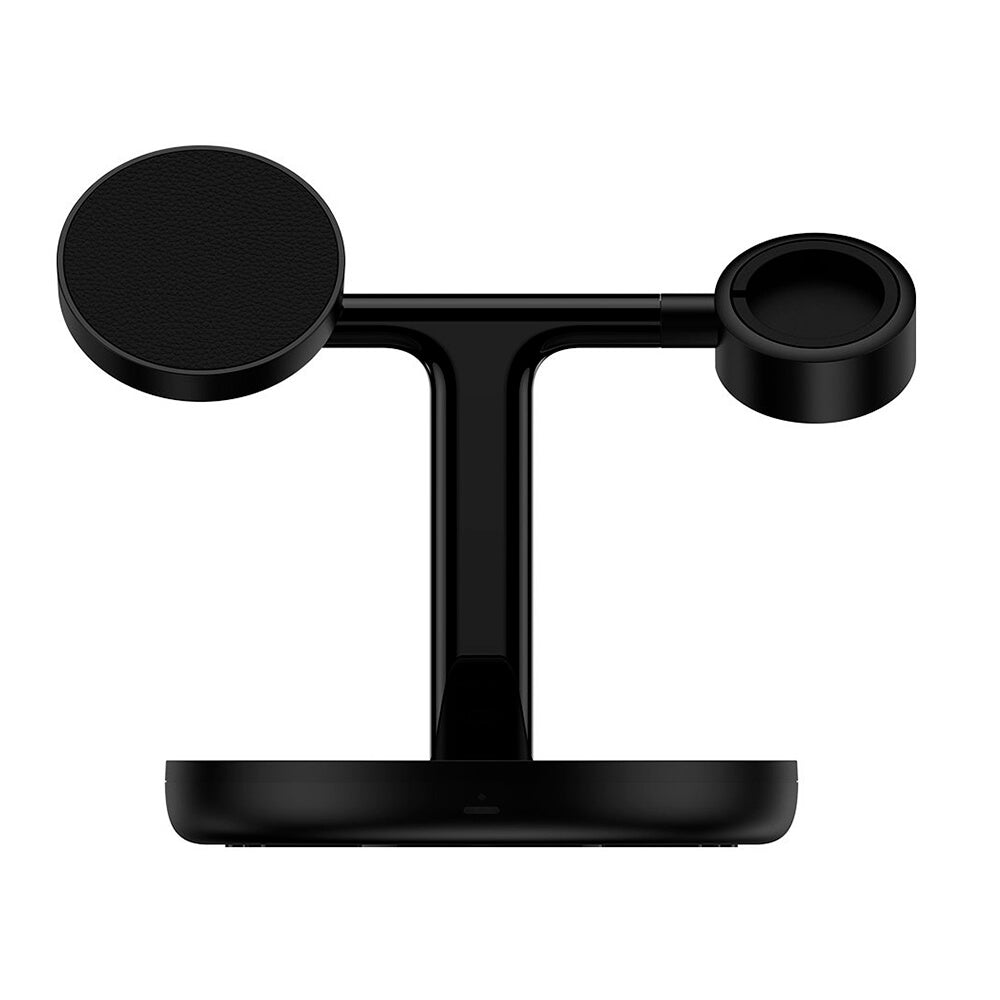 Baseus Swan - Ασύρματη Βάση Φόρτισης MagSafe 3in1 - Black