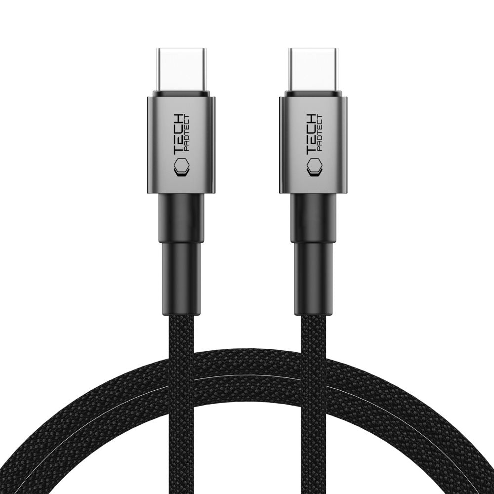 Tech - Protect UltraBoost DNA PD60W 3A - Καλώδιο Δεδομένων και Φόρτισης Type - C to Type - C - 1m - Iron Grey